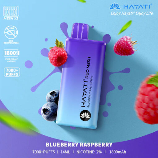 Hayati Duo Mesh 7000 Puffs Disposable Vape Bar Pod Kit - Image 26