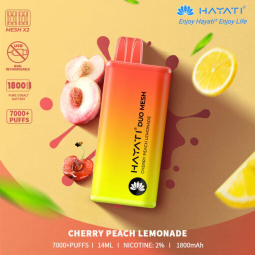 Hayati Duo Mesh 7000 Puffs Disposable Vape Bar Pod Kit - Image 27