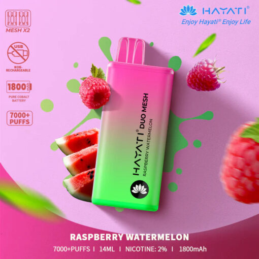 Hayati Duo Mesh 7000 Puffs Disposable Vape Bar Pod Kit - Image 37