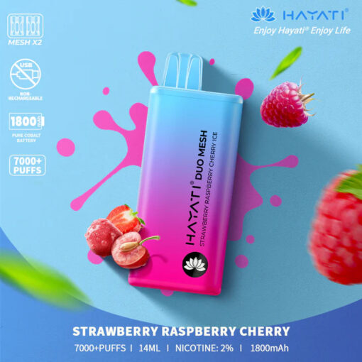 Hayati Duo Mesh 7000 Puffs Disposable Vape Bar Pod Kit - Image 41