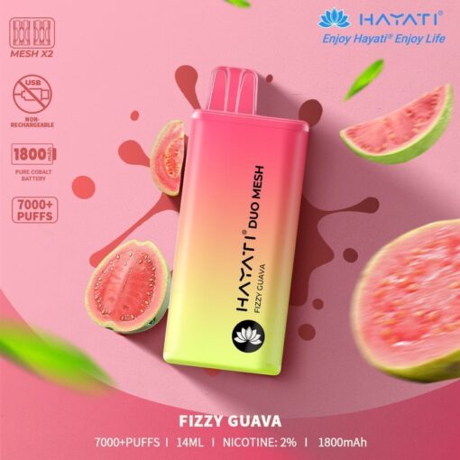 Hayati Duo Mesh 7000 Puffs Disposable Vape Bar Pod Kit - Image 6
